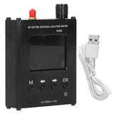 PS200 Current Meter RF Vector Network Antenna Analyzer SWR Meter Tseter Tools 34.5M-2.7G Touch Screen Digital Ammeter Voltmeter