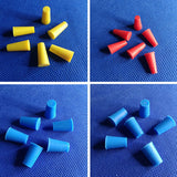 Silicone Tapered Plug Kit, High Temp Rubber Plugs Powder Coating For Hole Plugs, Painting