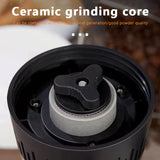 Portable Electric Coffee Grinder with USB-C Charge and Mini Ceramic Grinding Core