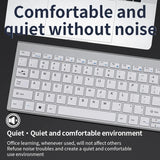 Bluetooth 5.0 & 2.4G Wireless Keyboard and Combo Mini Multimediboard Mouse Set for Laptop PC TV iPad book Android