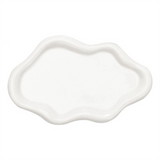Ceramic Tray Dish for Ring Key Trinket Cloud Shape Jewelry Plate Holder Bedroom Decor Aesthetic Gift A
