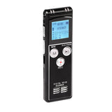 T63 Digital Voice Recorder 8+32G Activated Record Playback MP3 Music Player w/ Mic Speaker 1536KBPS High Recording USB Charging