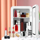 12V/110V/220V Mini Multifunction Refrigerator - For Cosmetics, Mask, Beverage, Makeup. Dormitory Freshness. For Car and Home.
