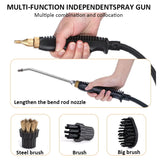 Handheld Pressure High Temperature Steam Cleaner - For Home, Kitchen & Car. US/EU Plug.