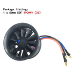 EDF 50Mm 4900KV 3S 11 Blades Fan Propeller With Brushless Motor For RC JET Airplane Drone Model Spare Parts