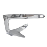 Boat Claw Anchor 1kg 316 Stainless Steel High Holding Power Anchor Plow Shaped Quick Setting for Mar
