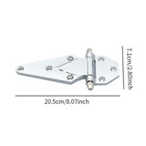 Fridge Door Repair Part Freezer Hinge Zinc Alloy Replacement Accessory for Industrial Box Oven Commercial