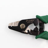 Proskit clamp stripping pliers Tri-Hole Fiber Optic Stripper 8PK-326 FTTH FIber Wire stripper