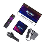 H96 Max V11 TV BOX Android 11 4GB RAM 64G ROM Rockchip 3318 Google Voice 3D Video BT4.0 4K Media Player Set Top Box