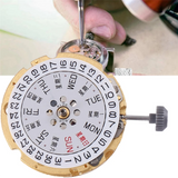 For Miyota 8200 Automatic Mechanical 8205 Double Calendar 3Pin Movement