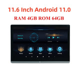 13.3 Inch Headrest TV 4K Car Monitor Android 11.0 Multifunction Tablet Touch Screen WiFi/Bluetooth/USB/SD/HDMI in Out FM MP5