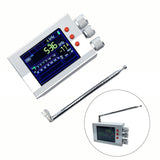 Full Band TEF6686 FM/AM Short Long Wave High Frequency Radio Receiver Telescc Antenna Sier 144Khz-27000Khz