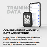 Magene C206 C206Pro GPS Bike Computer Wireless Waterproof Bluetooth ANT Bicycle Cycg Speedometer Pro Support Cadence Sensor