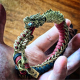Personalized woven bracelet
