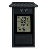 1pc Digital Thermometer Waterproof Thermometer Indoor Outdoor Home Garden Breeding Greenhouse Sauna Greenhouse Planting Thermometer Indoor Outdoor Household Refrigerator Thermometer Home Kitchen Items