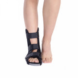 Foot Fix Brace Support T-shaped Wooden Splint Guard Sprain Orthosis Ankle Plantar Protector Heel Pain Adult Kid