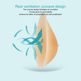 Prosthe Artificial Symmetrical Prosthesis Post Mastectomy Breast Forms Silicone Bra Inserts 5.3Oz