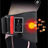 Slimming Massage Belt Heat Electric Pulses Tone Abdominal Muscle Stimulator EMS Acupuncture Tens Physiotherapy Myostimulator