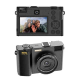 5K Professional Camera Wide Angle Digital Zoom 64MP Camcorder Photography 3 Inch Screen Vlog Video Recorder WIFI Webcam