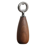 Bottle Opener Black Walnut Corkscrew Easy To Carry Launcher Kitchen Gadget Tools