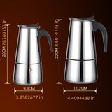 1pc, Coffee Stainless Steel, Coffee Pot, Heat Preservation Kettle