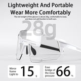 Cycg Glasses Photochromic Sunglasses Men Women Mountain Bike Road Eyewear New Bicycle Riding Outdoor Sports Hiking Goggles