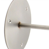 Wall Mounted Metal with Hat Shape Dome Shaped Decorative Wig Stand Skeleton Cap Bracket Home Display