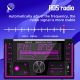 Isfriday 2 Din Car Radio Stereo Bluetooth Audio Music Stereo 12V 2DIN Car Radio MP3 Player USB/SD/AUX-IN