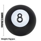 Circular Billiard Ball Tobacco Grass Grinder 55mm 2-layer Plastic Spice Herbal Crusher for Grinding Dry Herb Smoking Accessories