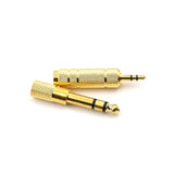 3.5 plug Jack Stereo Audio Adaptor For Microphone Headphone AUX Cable Convertor 3.5mm Male to 6.5 mm Female Adapter