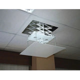 150Cm Motorized Scissor Projector Lift Remote Control Electric Ceiling Mount Bracket for Cinema Church Hall School