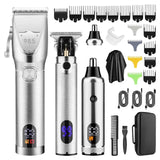 New Resuxi 985 Clippers Ears Nose Trimmer Set Wtih Bag Hair Cutting hine Men's Grooming Tools