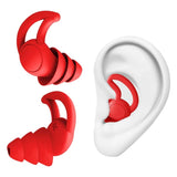 Portable Anti Silicone Earplugs Waterproof Swims Ear Plugs Sleep Diving Softs Comfort Canceling Noise Reduction Soundproof
