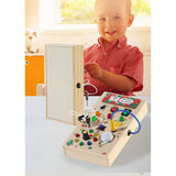 Busy Sensory Toys Wooden With LED Light Switch Control Board Travel Activities Children Games, Fine Workmanship Durable