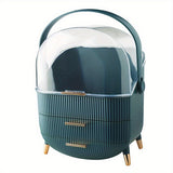Organize Your Beauty Routine with This Large Capacity Cosmetic Storage Box with Drawer!