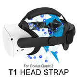 Head Compatible with Oculus 2, Meta Quest 2 Accessories Adjustable Elite Strap Replacement for VR
