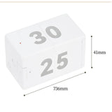 Cube Kitchen with 10 Different Time Settings Digital Countdown Alarm Flip Timer for Game Workout Office Classroom Training