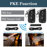 12V Car Starter Switch Engine Push Start Stop Buttons Alarm Ignition Control Keyless Entry Antitheft System Electronics