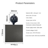 HD 64X64 Screen On Car Color Lighting Show Expression LED Display Panel Support Bluetooth APP Remote Control Durable