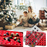 24 Days Natural Crystals Collectible Gemstones Countdown Christmas Calendar Seasonal Decors For School Prizes Birthday Party