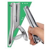 Punch 1/8 Inch, Heavy Duty Hole Punch, Paper Card Portable Handheld Long, 2 Inch Reach Deep (3Mm)