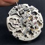 Sier 8N24 nical Miyota 21 Jewels Skeleton Automatic Movement