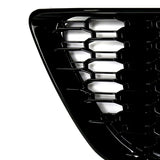 Grill Fog Lamp Cover Grille For Q5L 2018-2020 RSQ5 Style - Black