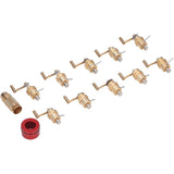 Mainspring Winder Set Brass Watch Repair Tool Wristwatch Repairing DIY Tools Kit for Watchmaker
