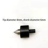Revoing Center Head Live Centre Heads 6mm Shank For Lathe hineLathe Accessories