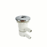 45mm Cover 11.5mm Flat Massage Chromed Cap PVC Bathtub Bubble Hot Tub Water Jet Nozzle