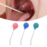 Manual PVC Ball Bad Breath Removal Throat Suction Tube Mouth Cleaner Tonsil Stone Vacuum Tool