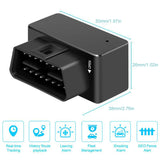 OBD Tracker 2G for Vehicle Location Geofence Route History Overspeed Alarm Anti-lost Car GPS Locator Free Web APP Device
