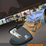 Motorcycle Shift Boot Protective With Reflective Anti-slip Waterproof Shoe Cover Gear Shifter Accessories