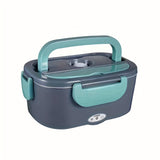 1PC Electric Lunch Box Food Heater, 2-in-1 Portable Food Heater, Leak Proof, Lunch Heating